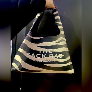 Marc Jacobs Zebra Print Sack Bag